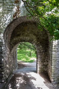 Arch under bridge